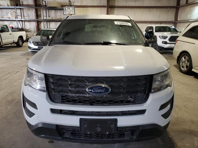 1FM5K8AR8KGA31661 - 2019 FORD EXPLORER POLICE INTERCEPTOR 白色 照片 5