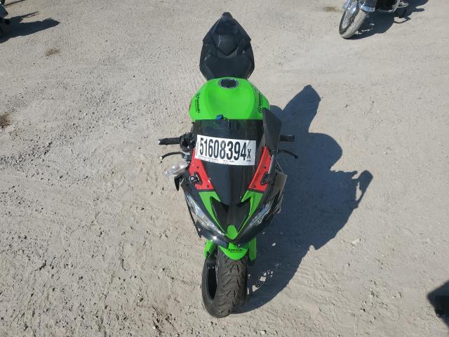 JKBZXJH11PA018796 - 2023 KAWASAKI ZX636 K GREEN photo 5