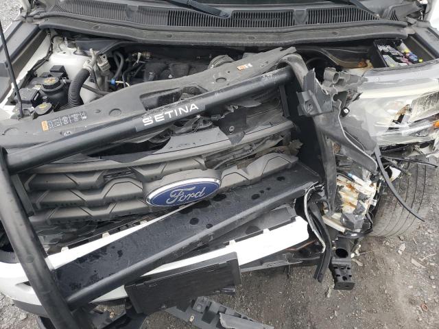1FM5K8AR8GGC73695 - 2016 FORD EXPLORER POLICE INTERCEPTOR أبيض صورة 11