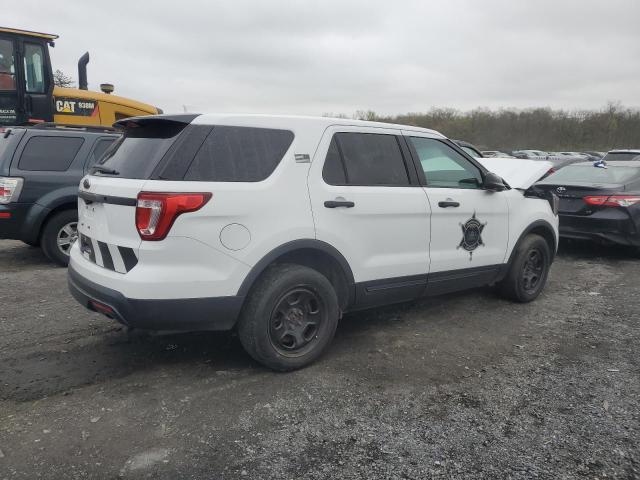 1FM5K8AR8GGC73695 - 2016 FORD EXPLORER POLICE INTERCEPTOR WHITE photo 3