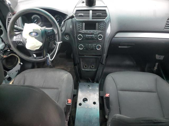 1FM5K8AR8GGC73695 - 2016 FORD EXPLORER POLICE INTERCEPTOR أبيض صورة 8