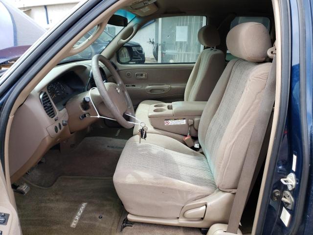 5TBRT34154S446143 - 2004 TOYOTA TUNDRA ACCESS CAB SR5 BLUE photo 7