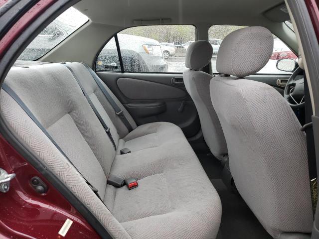 1Y1SK5287WZ416274 - 1998 CHEVROLET GEO PRIZM BASE BURGUNDY photo 10