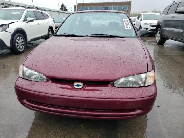 1Y1SK5287WZ416274 - 1998 CHEVROLET GEO PRIZM BASE BURGUNDY photo 5