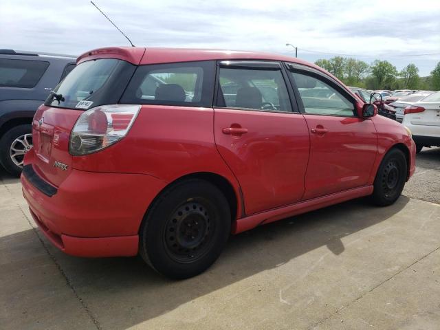 2T1KR32E15C364286 - 2005 TOYOTA COROLLA MA XR RED photo 3
