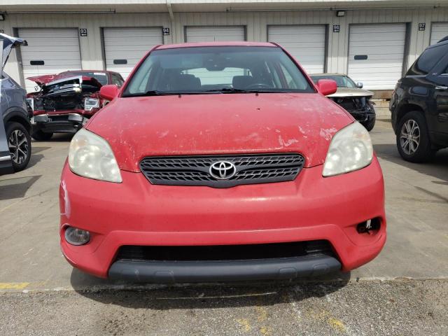 2T1KR32E15C364286 - 2005 TOYOTA COROLLA MA XR RED photo 5