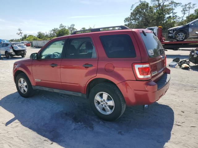 1FMCU03Z48KA55025 - 2008 FORD ESCAPE XLT RED photo 2