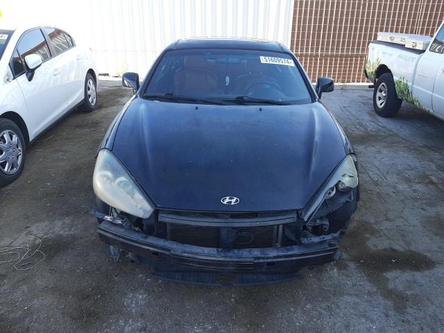 KMHHN66F77U254371 - 2007 HYUNDAI TIBURON GT BLACK photo 5