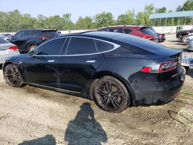5YJSA1E12GF156078 - 2016 TESLA MODEL S შავი ფოტო 2