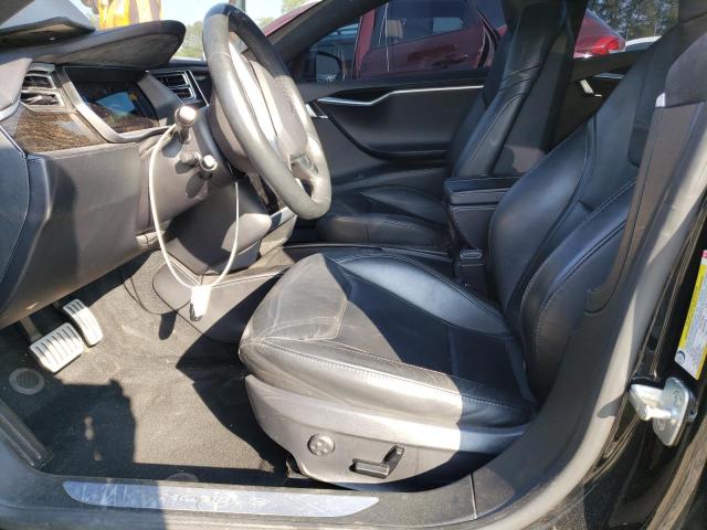 5YJSA1E12GF156078 - 2016 TESLA MODEL S შავი ფოტო 7