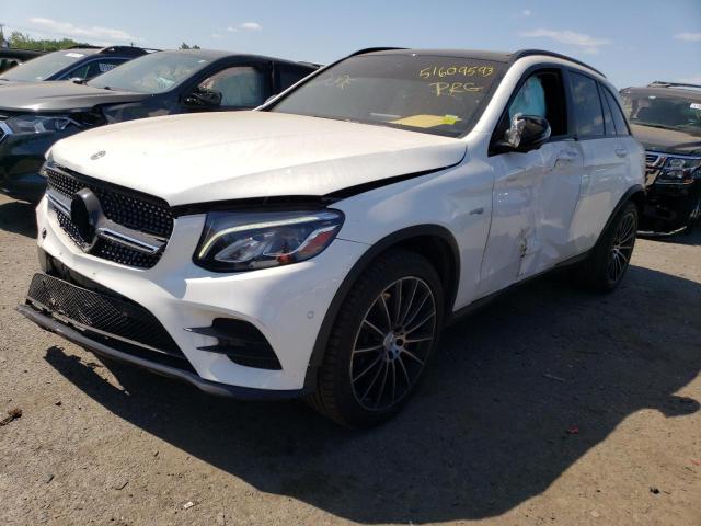 WDC0G6EB0JF365067 - 2018 MERCEDES-BENZ GLC 43 4MATIC AMG WHITE photo 1