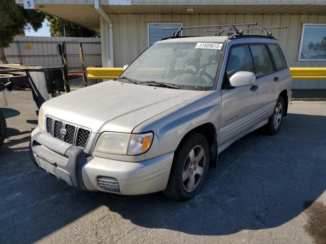JF1SF65631H733871 - 2001 SUBARU FORESTER S GRAY photo 1