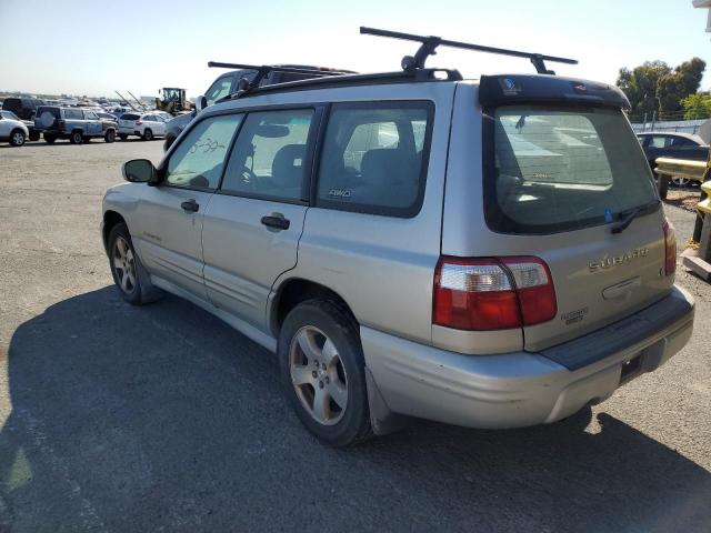 JF1SF65631H733871 - 2001 SUBARU FORESTER S GRAY photo 2