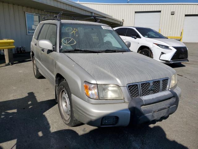 JF1SF65631H733871 - 2001 SUBARU FORESTER S GRAY photo 4