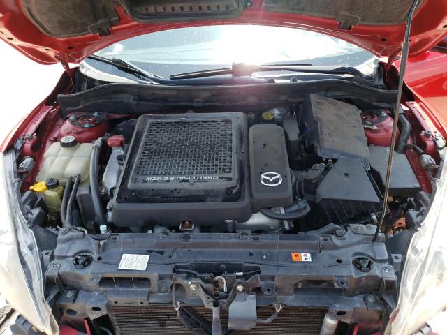 JM1BL1L34D1778409 - 2013 MAZDA SPEED 3 Қызыл фото 11