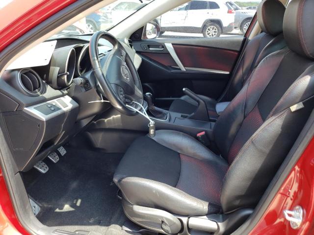 JM1BL1L34D1778409 - 2013 MAZDA SPEED 3 Қызыл фото 7