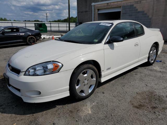 2G1WL16CX79355744 - 2007 CHEVROLET MONTE CARL SS WHITE photo 1