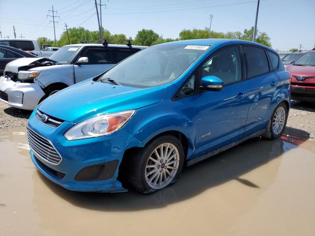 1FADP5AU8DL530142 - 2013 FORD C-MAX SE BLUE photo 1