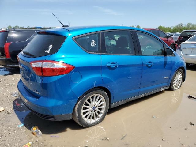 1FADP5AU8DL530142 - 2013 FORD C-MAX SE BLUE photo 3