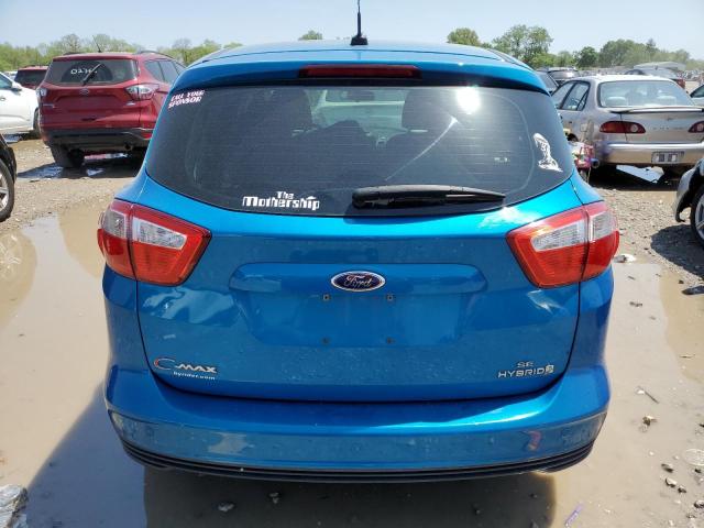 1FADP5AU8DL530142 - 2013 FORD C-MAX SE BLUE photo 6