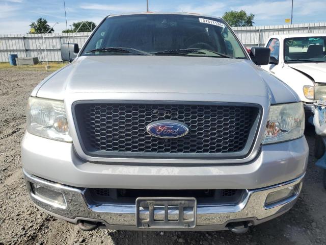 1FTPW14504KD03010 - 2004 FORD F150 SUPERCREW SILVER photo 5