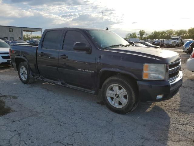 3GCEK13M47G545466 - 2007 CHEVROLET SILVERADO K1500 CREW CAB BLUE photo 4