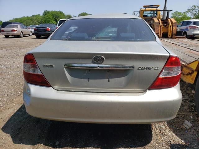 4T1BE30K92U512750 - 2002 TOYOTA CAMRY LE SILVER photo 6