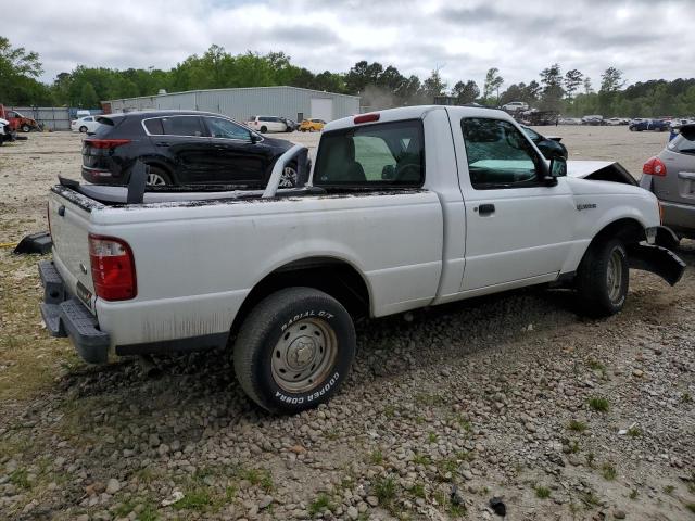 1FTYR10D55PA42583 - 2005 FORD RANGER WHITE photo 3