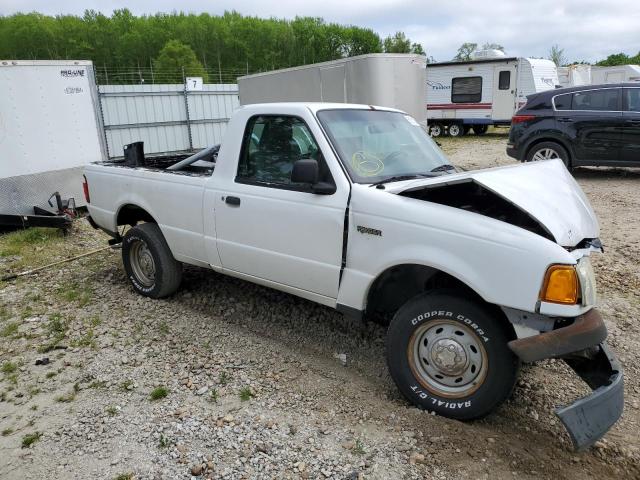 1FTYR10D55PA42583 - 2005 FORD RANGER WHITE photo 4