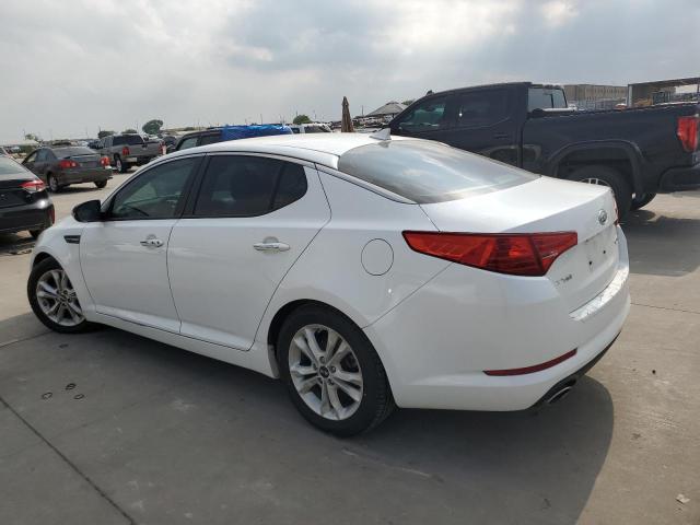 KNAGN4A72B5118993 - 2011 KIA OPTIMA EX WHITE photo 2