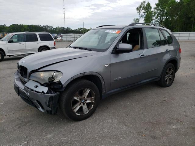 5UXZW0C54BL656568 - 2011 BMW X5 XDRIVE35D GRAY photo 1