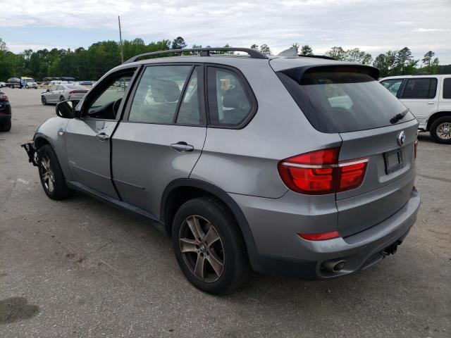 5UXZW0C54BL656568 - 2011 BMW X5 XDRIVE35D GRAY photo 2