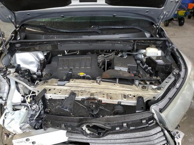5TDKKRFH9FS083812 - 2015 TOYOTA HIGHLANDER XLE SILVER photo 11