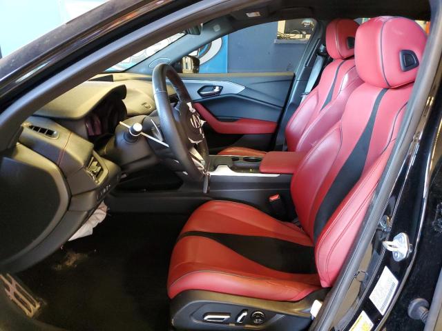 19UUB6F55NA003870 - 2022 ACURA TLX TECH A BLACK photo 7