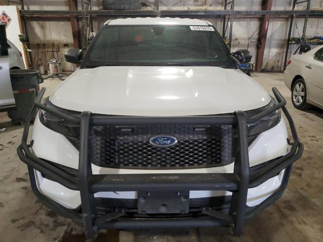 1FM5K8AB2LGB22610 - 2020 FORD EXPLORER POLICE INTERCEPTOR თეთრი ფოტო 5