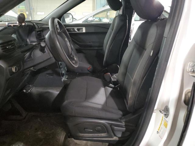 1FM5K8AB2LGB22610 - 2020 FORD EXPLORER POLICE INTERCEPTOR თეთრი ფოტო 7