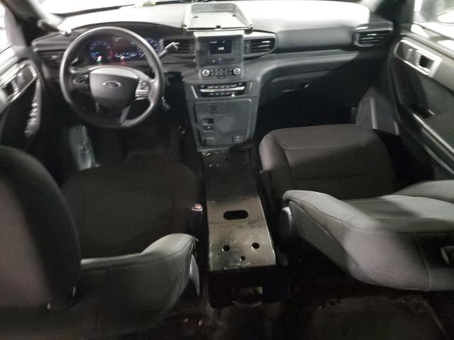 1FM5K8AB2LGB22610 - 2020 FORD EXPLORER POLICE INTERCEPTOR თეთრი ფოტო 8