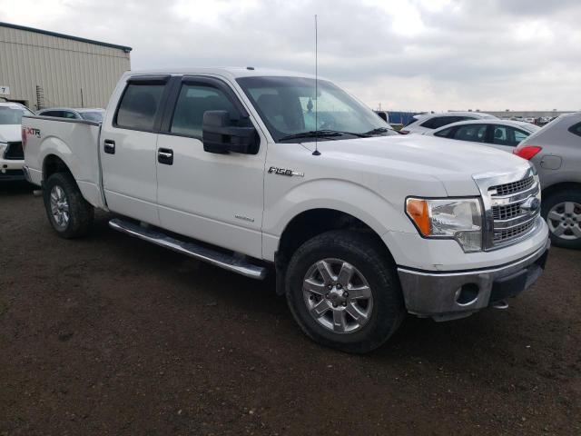 1FTFW1ET7EFB64738 - 2014 FORD F150 SUPERCREW WHITE photo 4