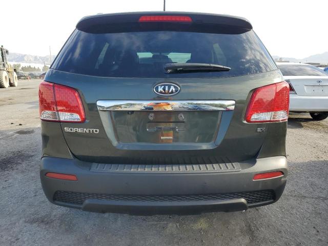 5XYKUCA64CG302892 - 2012 KIA SORENTO EX GREEN photo 6