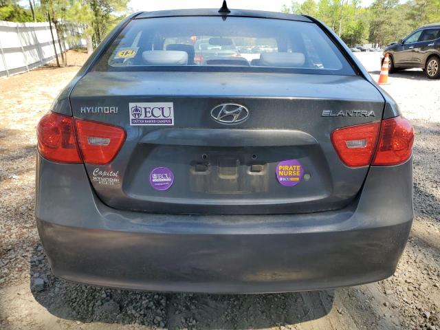 KMHDU46DX9U680207 - 2009 HYUNDAI ELANTRA GLS GRAY photo 6