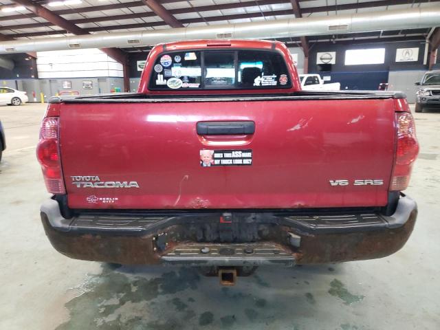 5TEUU42N57Z431658 - 2007 TOYOTA TACOMA ACCESS CAB წითელი ფოტო 6