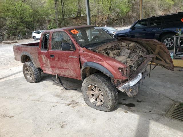 5TESN92N02Z120293 - 2002 TOYOTA TACOMA XTRACAB PRERUNNER მუქწითელი ფოტო 4