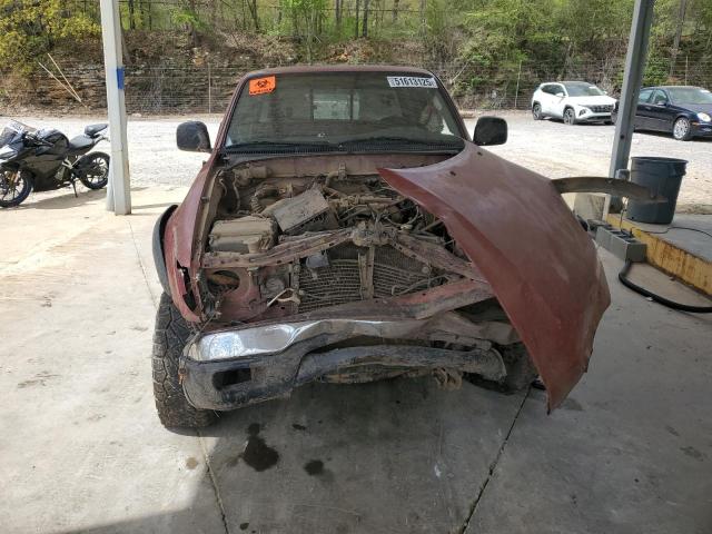 5TESN92N02Z120293 - 2002 TOYOTA TACOMA XTRACAB PRERUNNER მუქწითელი ფოტო 5