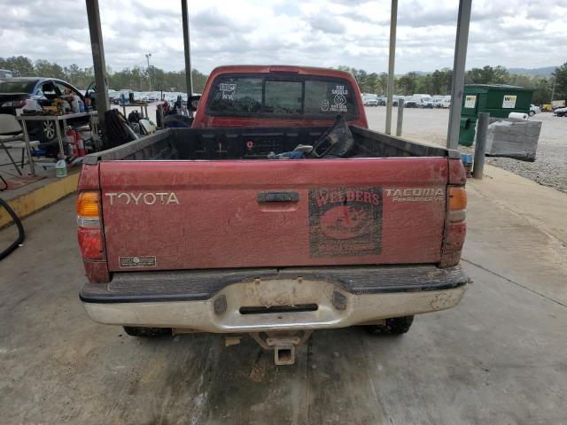 5TESN92N02Z120293 - 2002 TOYOTA TACOMA XTRACAB PRERUNNER მუქწითელი ფოტო 6
