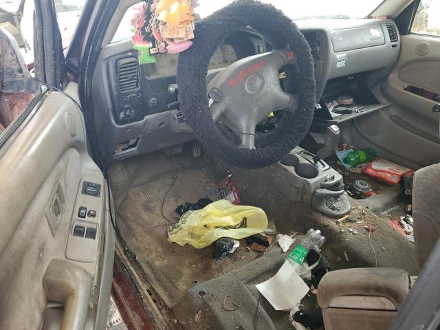 5TESN92N02Z120293 - 2002 TOYOTA TACOMA XTRACAB PRERUNNER მუქწითელი ფოტო 8