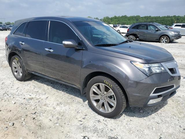 2HNYD2H68CH544963 - 2012 ACURA MDX ADVANCE GRAY photo 4