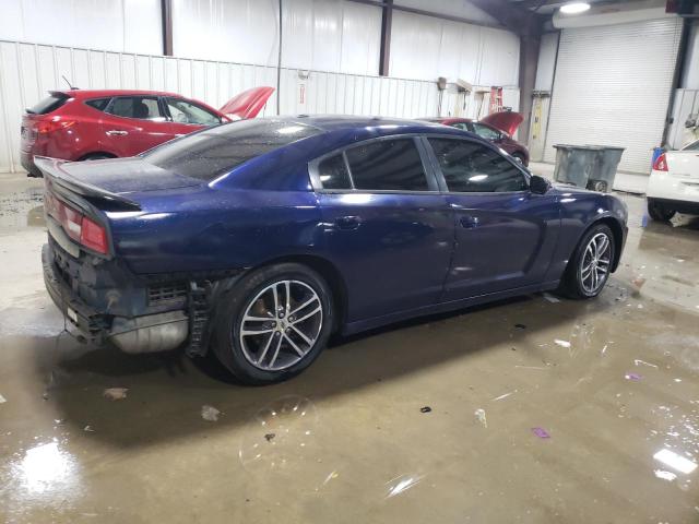 2C3CDXBG3DH617855 - 2013 DODGE CHARGER SE BLUE photo 3