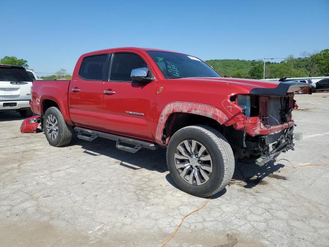 3TMGZ5ANXNM460668 - 2022 TOYOTA TACOMA DOUBLE CAB BURGUNDY photo 4