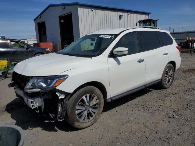 5N1DR2MM0KC647561 - 2019 NISSAN PATHFINDER S WHITE photo 1