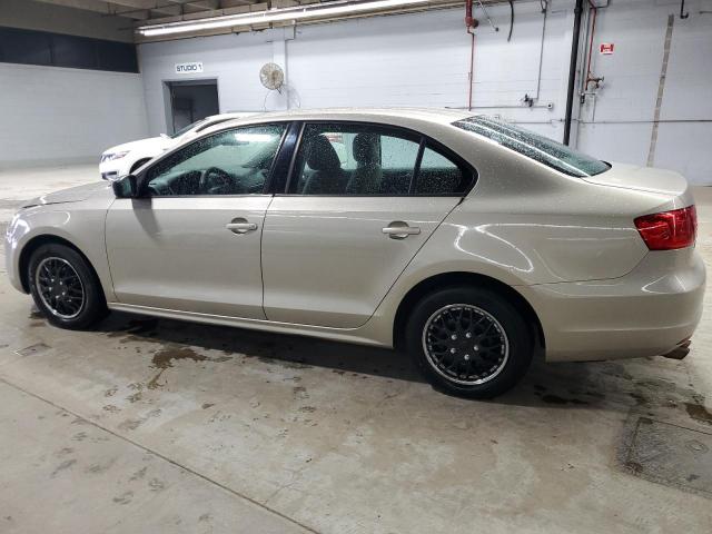 3VW2K7AJ8DM241209 - 2013 VOLKSWAGEN JETTA BASE BEIGE photo 2